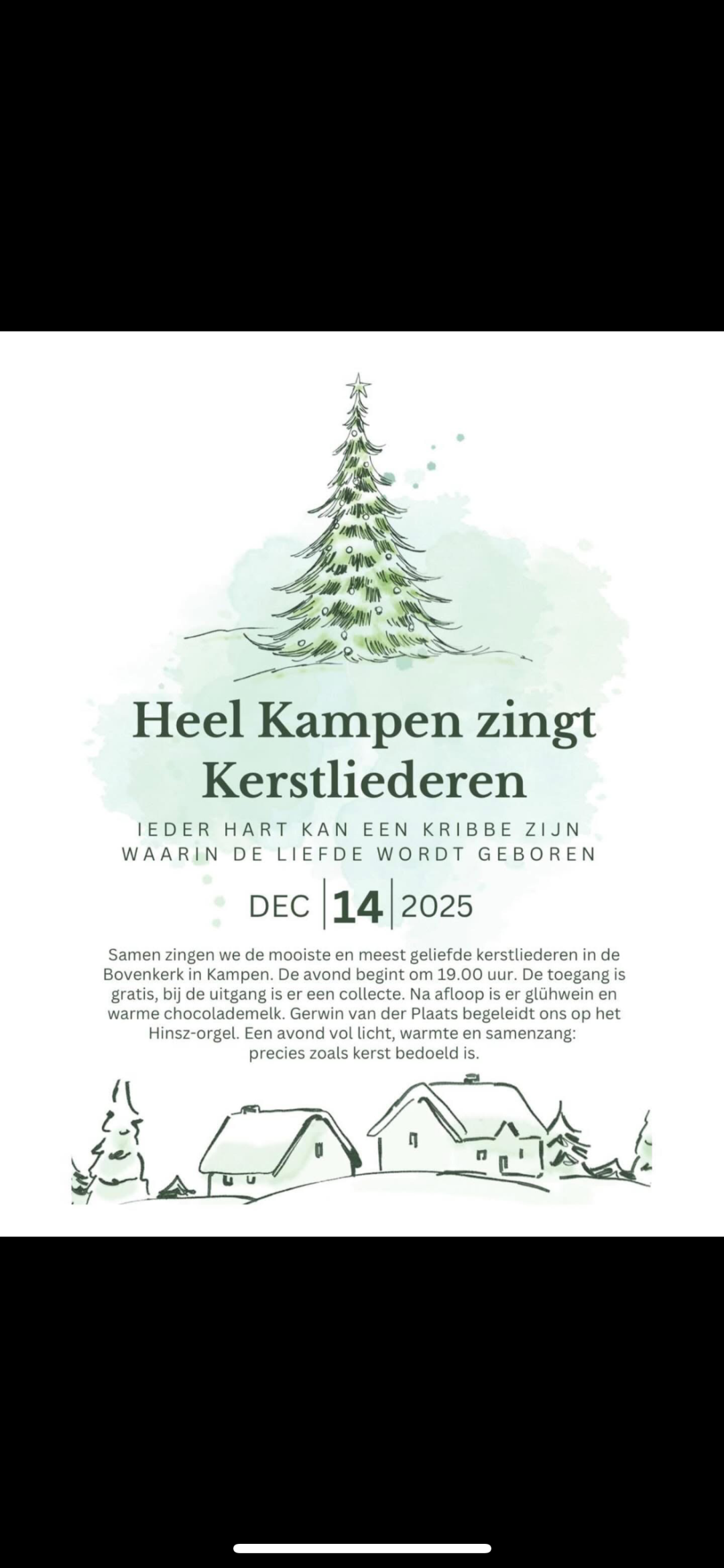 Afbeelding bij ‘Heel Kampen zing kerstliederen’